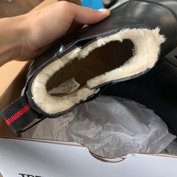 NWT Womens Tretorn Lena Rubber Rain boot Ankle Black Waterproof Chelsea - Picture 6 of 6